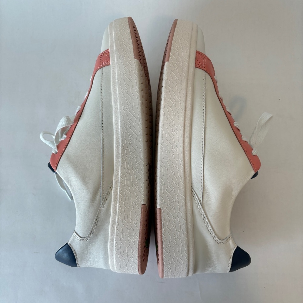 Kizik Womens Vegas White PInk Low Top Lace Up Casual Sneakers Shoes Size 12.5 - Picture 7 of 10